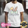 Cute Happy Easter Bunny Ear Ribbon T-Shirt