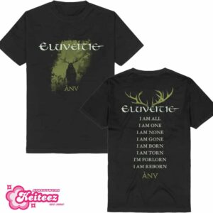 Eluveltle ÀNV Merch Album Full Tracklist Release On April 25th 2025 Unisex Two Sides T-Shirt