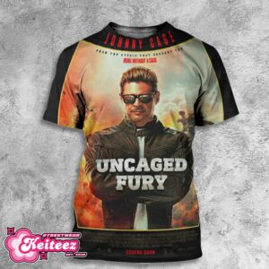 First Look At Karl Urban As Johnny Cage In Mortal Kombat 2 October 24 2025 Uncaged Fury 3D T-Shirt