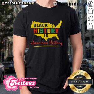 Good Black History Is American History African American Heritage T-Shirt