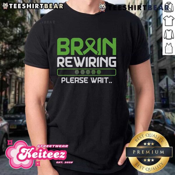 Good Brain Rewiring Traumatic Brain Injury Ribbon T-Shirt