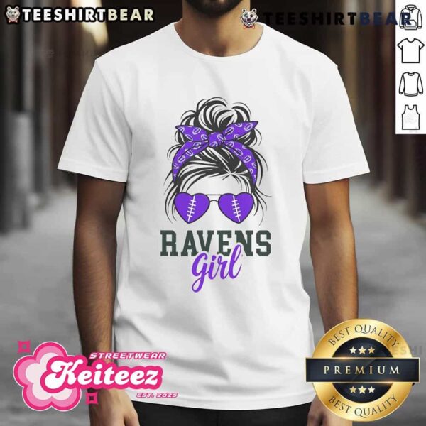 Good Girl Just A Girl Who Loves Raven T-Shirt