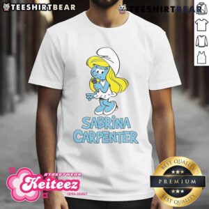 Hot Sabrina Carpenter The Smurfs T-Shirt