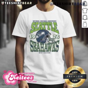 Hot Seattle Seahawks Classic Team Helmet T-Shirt