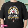 Kansas City Chiefs 3 In A Row Super Bowl LIX Champions NFL Season 2024-2025 Winner T-Shirt