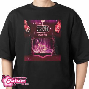 Kehlani Crash Japan Tour 2025 Limited Edition Merch Poster T-Shirt