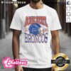 Nice Boise State Broncos Classic Team Helmet T-Shirt