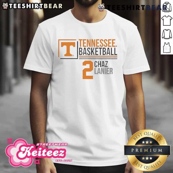 Nice Tennessee Volunteers Basketball Chaz Lanier 2 T-Shirt