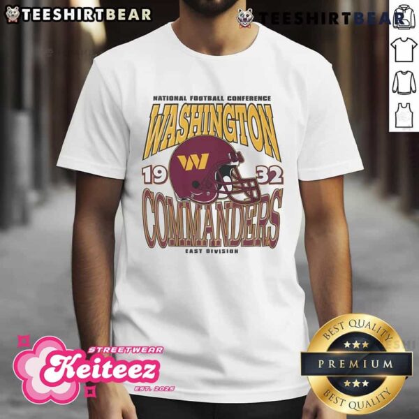 Nice Washington Commanders Classic Team Helmet T-Shirt