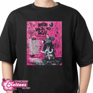 Novel Core Back To AGF Tour 2025 Poster Tour Dates Merch Edition T-Shirt