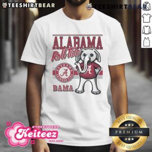 Official Big Al Alabama Crimson Tide Retro Logo Mascot T-Shirt