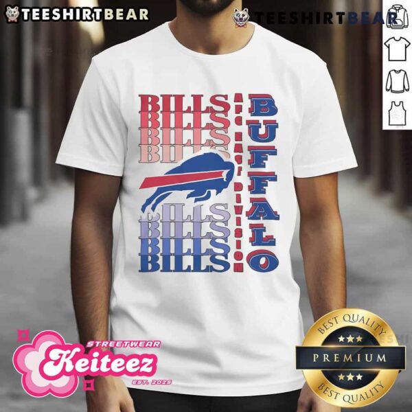 Official Buffalo Bills Gradient Wordmark T-Shirt