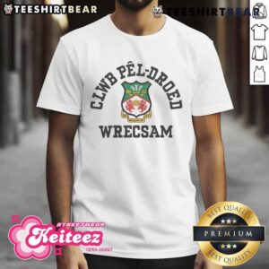 Official CLWB Pel-Droed Wrexham AFC Crest T-Shirt