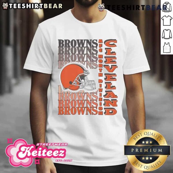 Official Cleveland Browns Gradient Wordmark T-Shirt