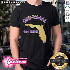 Official Florida State Map 904 Bruhz Que-Vaaal State T-Shirt