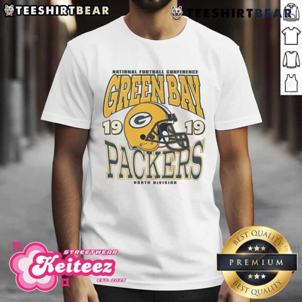 Official Green Bay Packers Classic Team Helmet T-Shirt