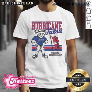 Official Gus T Tulsa Golden Hurricane Retro Logo Mascot T-Shirt