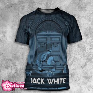 Official Jack White Kicks Off No Name Tour In History Toronto First Of Three Shows In The 416 February 6 2025 All Over Print T-Shirt