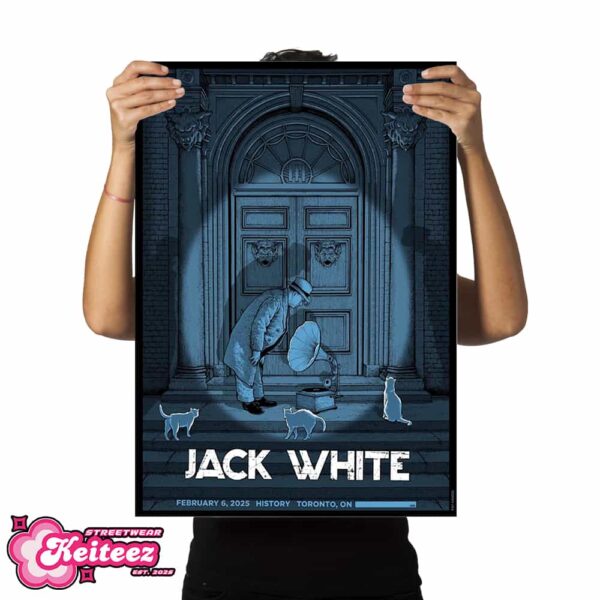 Official Jack White Kicks Off No Name Tour In History Toronto First Of Three Shows In The 416 February 6 2025 Poster Canvas