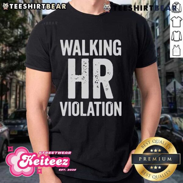 Official Walking HR Violation Vintage Human Resources Nightmare T-Shirt