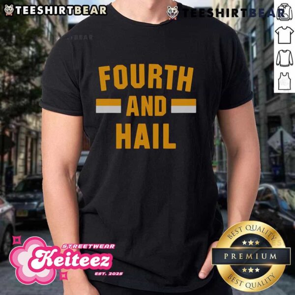 Official Washington Football Fourth And Hail T-Shirt