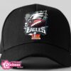 Philadelphia Eagles Super Bowl LIX Champions NFL Season 2024-2025 Mascot Artwork Classic Hat-Cap