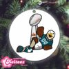 Patrick Mahomes Kansas City Chiefs Defeat Philadelphia Eagles NFL Super Bowl LIX Season 2024-2025 Three-Peat Title Christmas Gift Tree Decorations Ornament