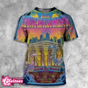 The String Cheese Incident Limited Edition 6-7-8 February 2025 At Tabernacle Theater Atlanta 3D T-Shirt