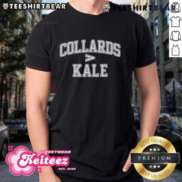 Top Collards Vs Kale Funny Black History Month T-Shirt