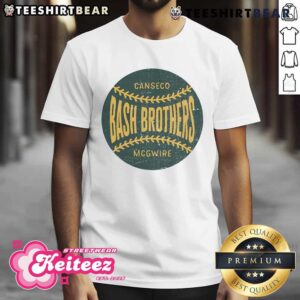 Top Distressed Vintage Look Bash Brothers Baseball T-Shirt