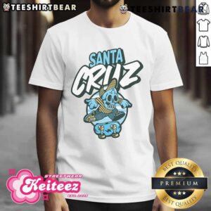 Top Santa Cruz California Vintage Skeleton T-Shirt